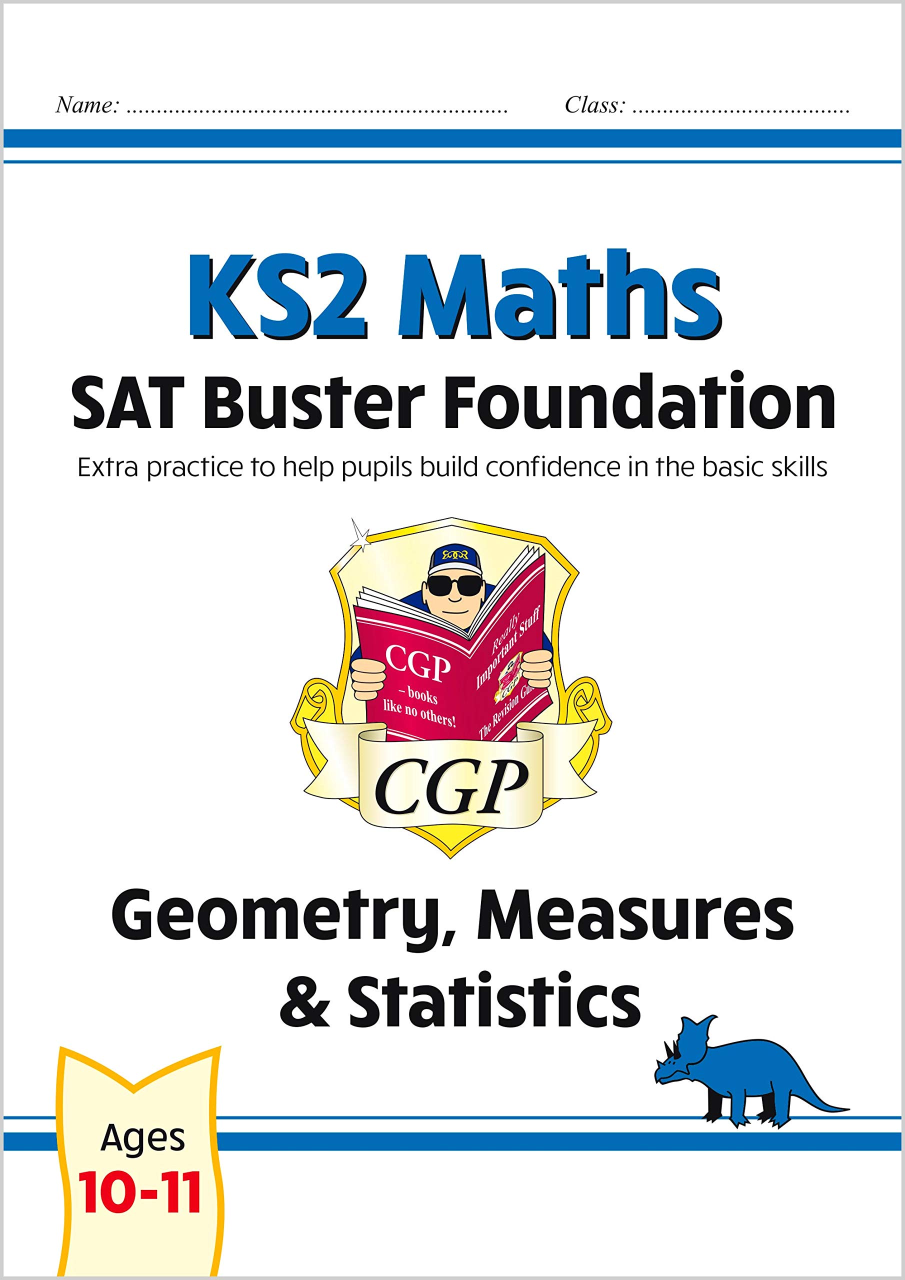 New KS2 Maths SAT Buster Foundation Geometry, Measures & Statistics