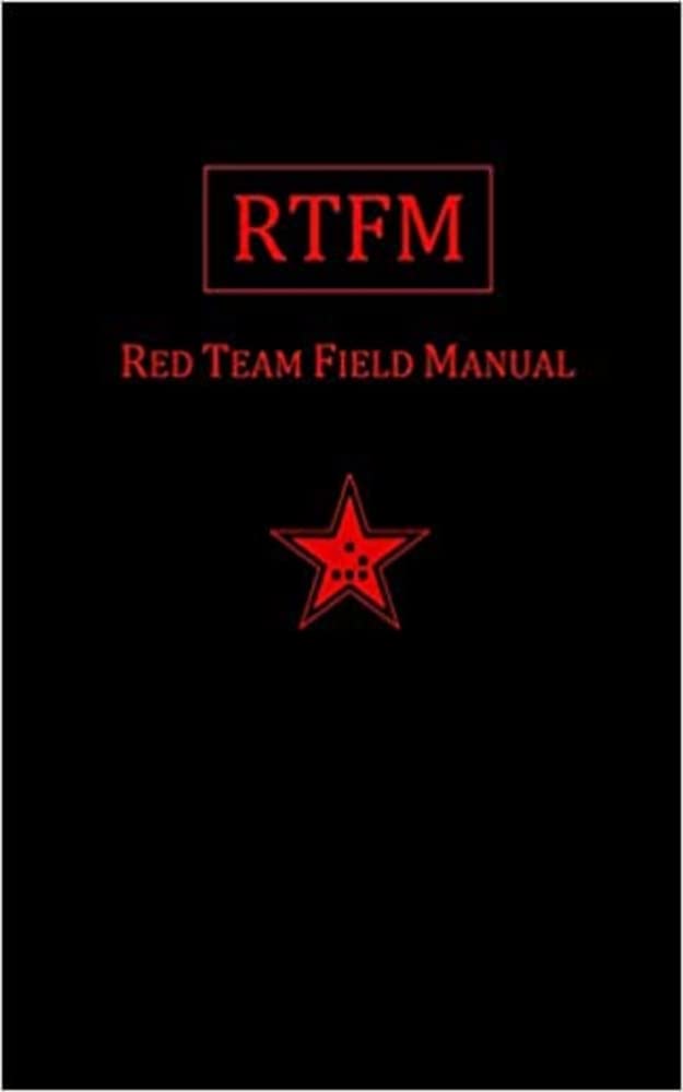 Rtfm Red Team Field Manual by Ben Clark Goodreads