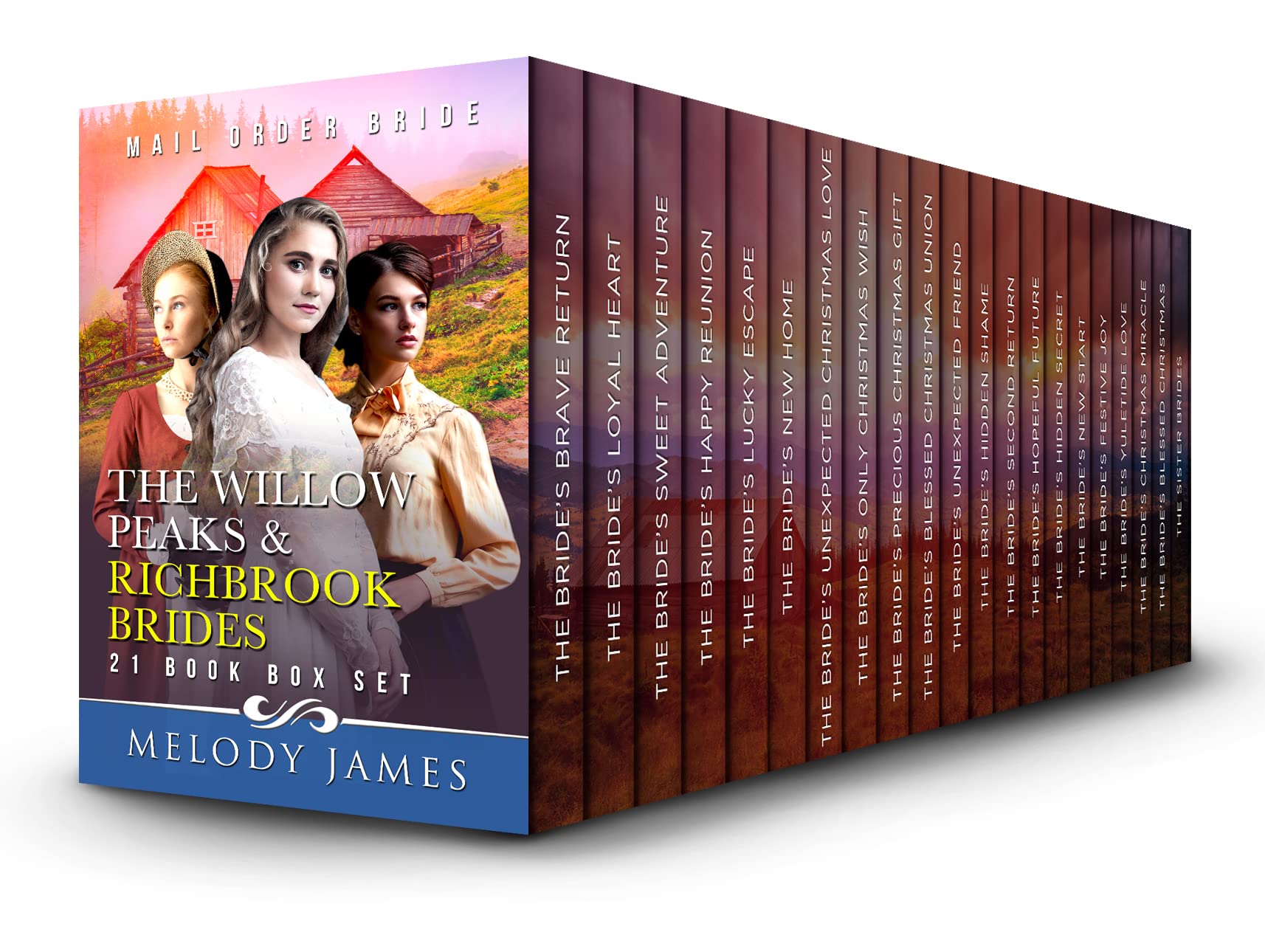 The Willow Peaks and Richbrook Brides 21 Book Box Set