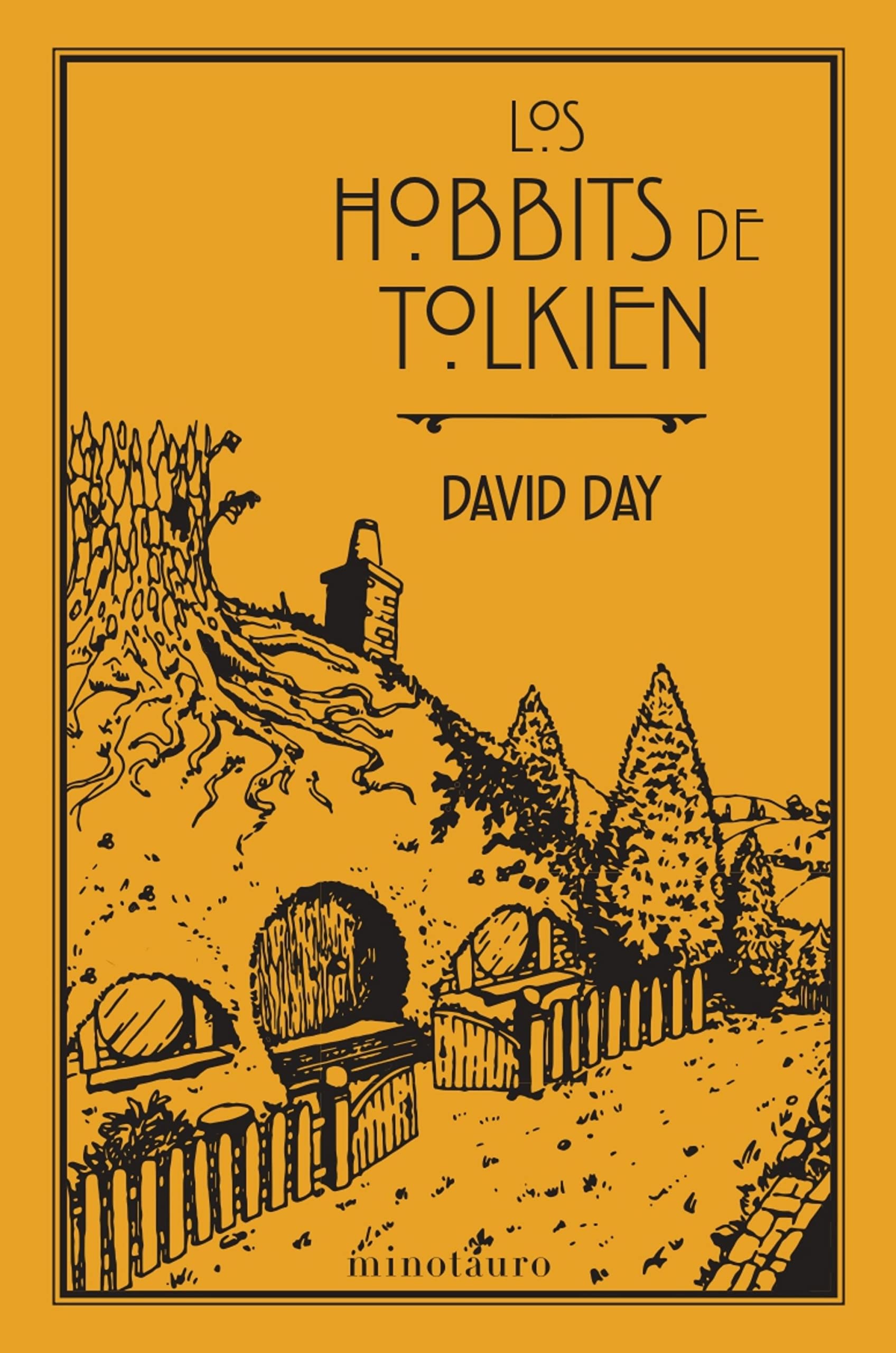Los Hobbits de Tolkien book cover