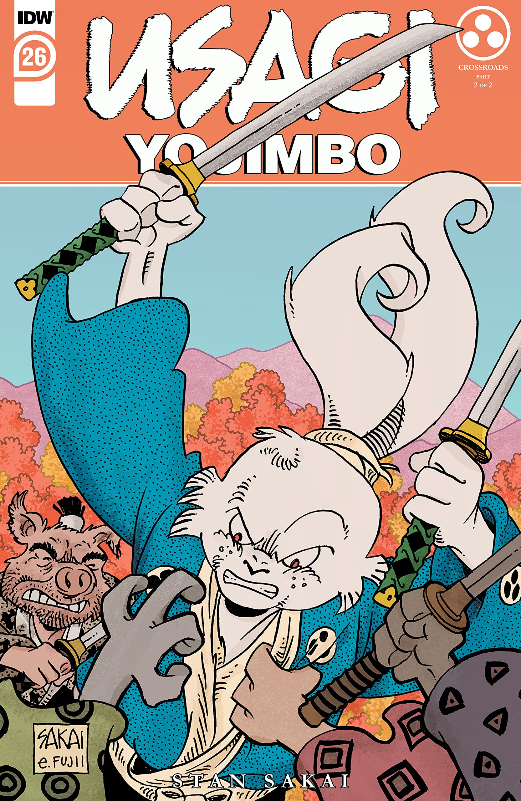 Usagi Yojimbo (2019-2022) #26 book cover