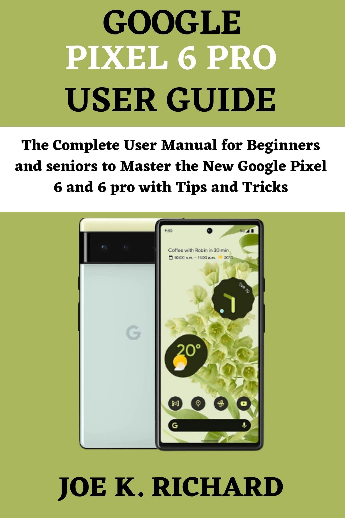 GOOGLE PIXEL 6 PRO USER GUIDE: The Complete User Manual for Beginners