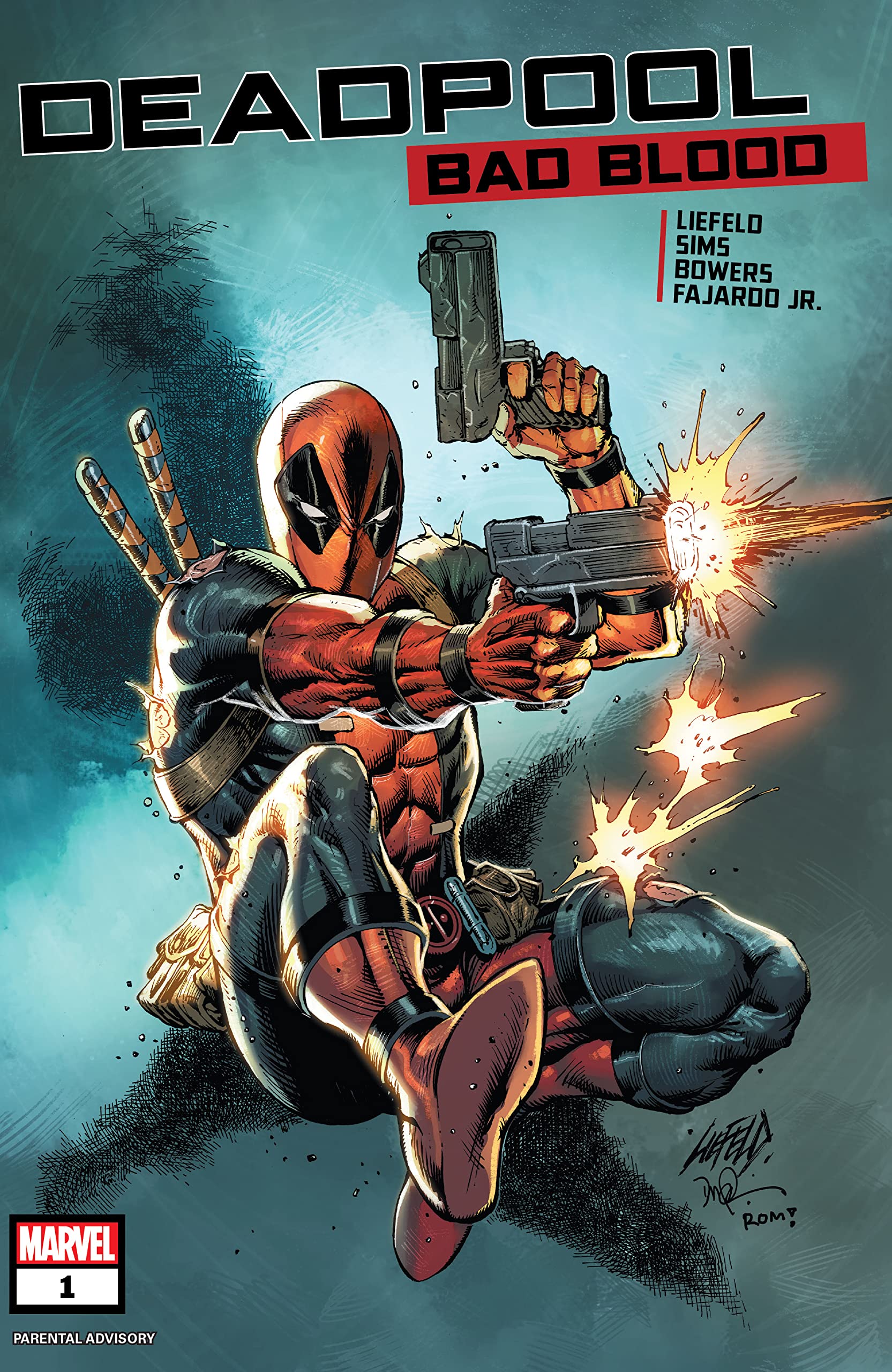 Deadpool: Bad Blood book cover 1
