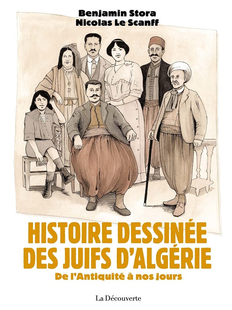 Histoire dessinée des Juifs d'Algérie book cover