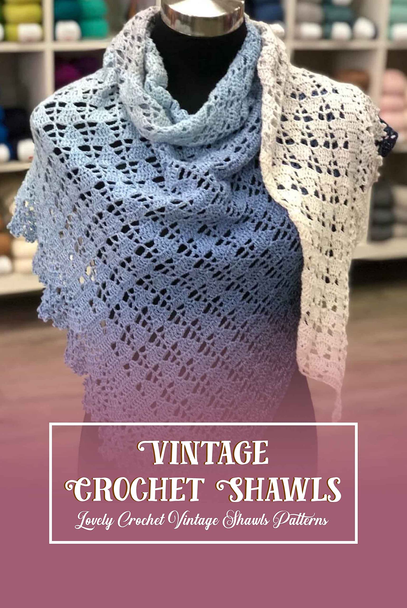 Vintage Crochet Shawls Lovely Crochet Vintage Shawls Patterns DIY