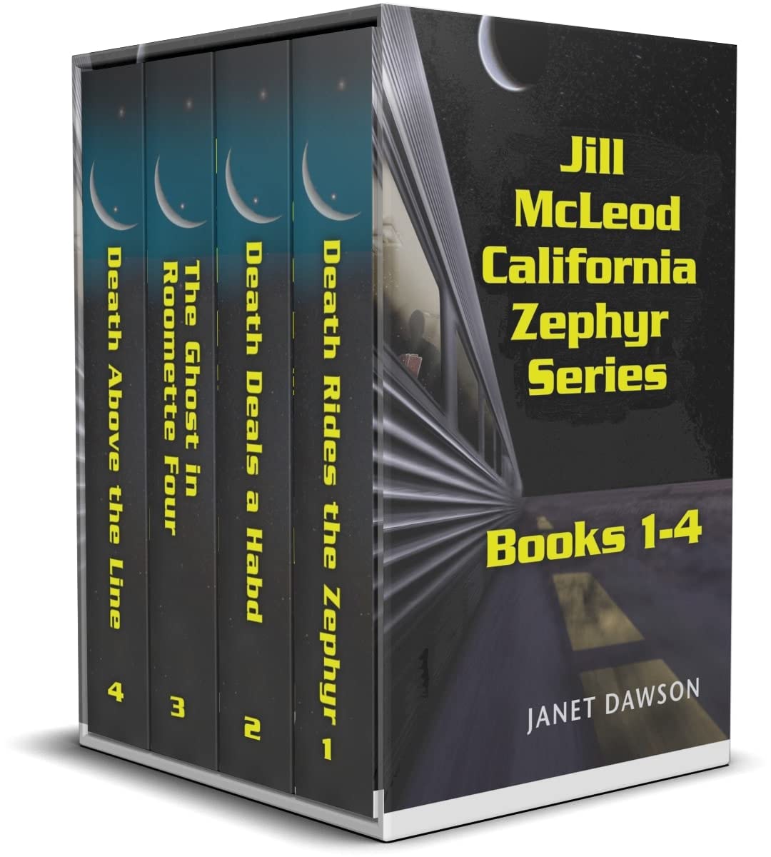 Jill McLeod California Zephyr Series Books 1-4