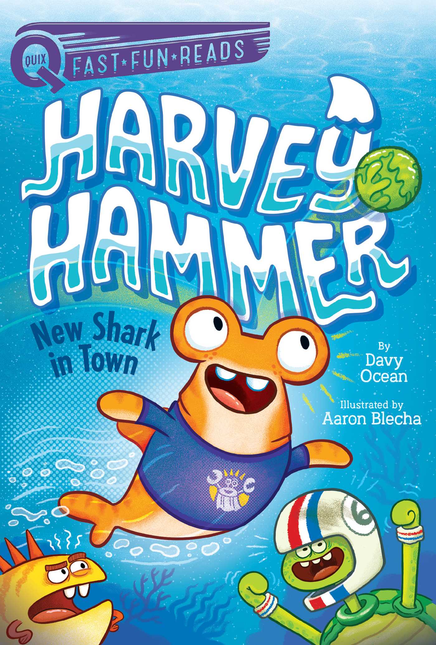 New Shark in Town: A QUIX Book (1)