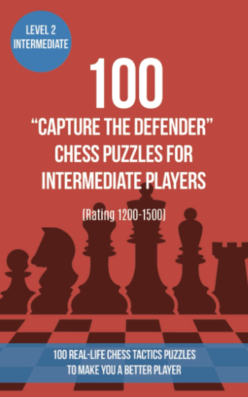 100 “Capture the Defender” Chess Puzzles for Intermediate Players