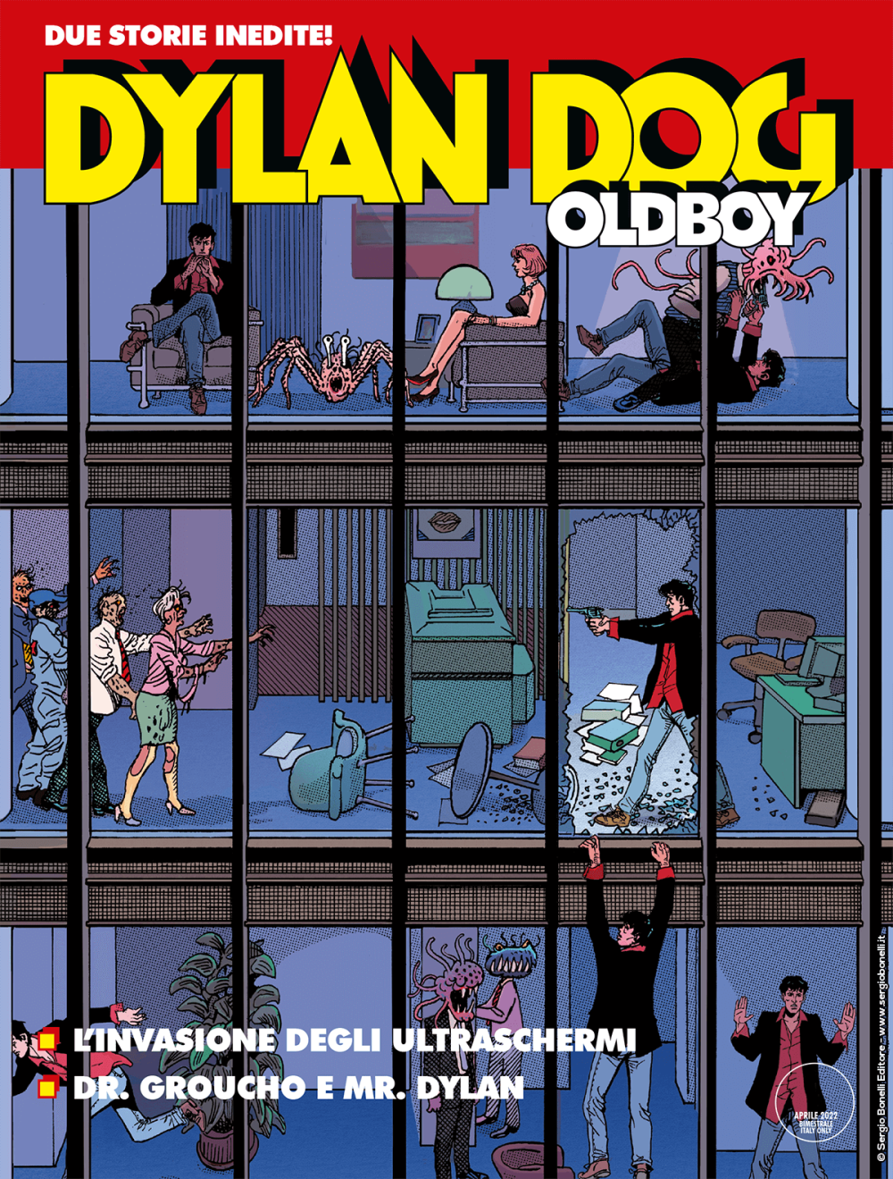 Dylan Dog Oldboy n. 12: L'invasione degli ultraschermi - Dr. Groucho e Mr. Dylan