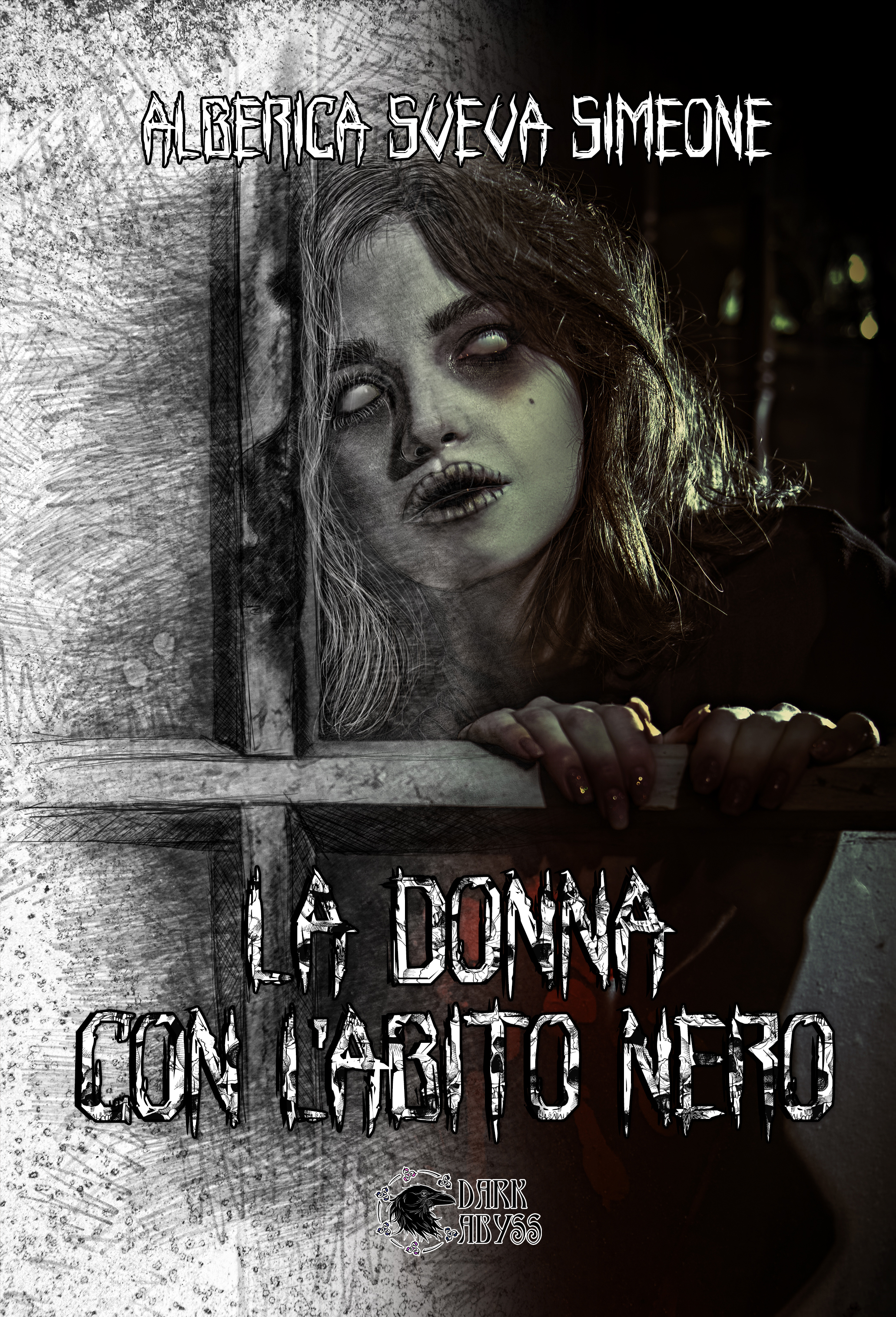 La donna con l'abito nero