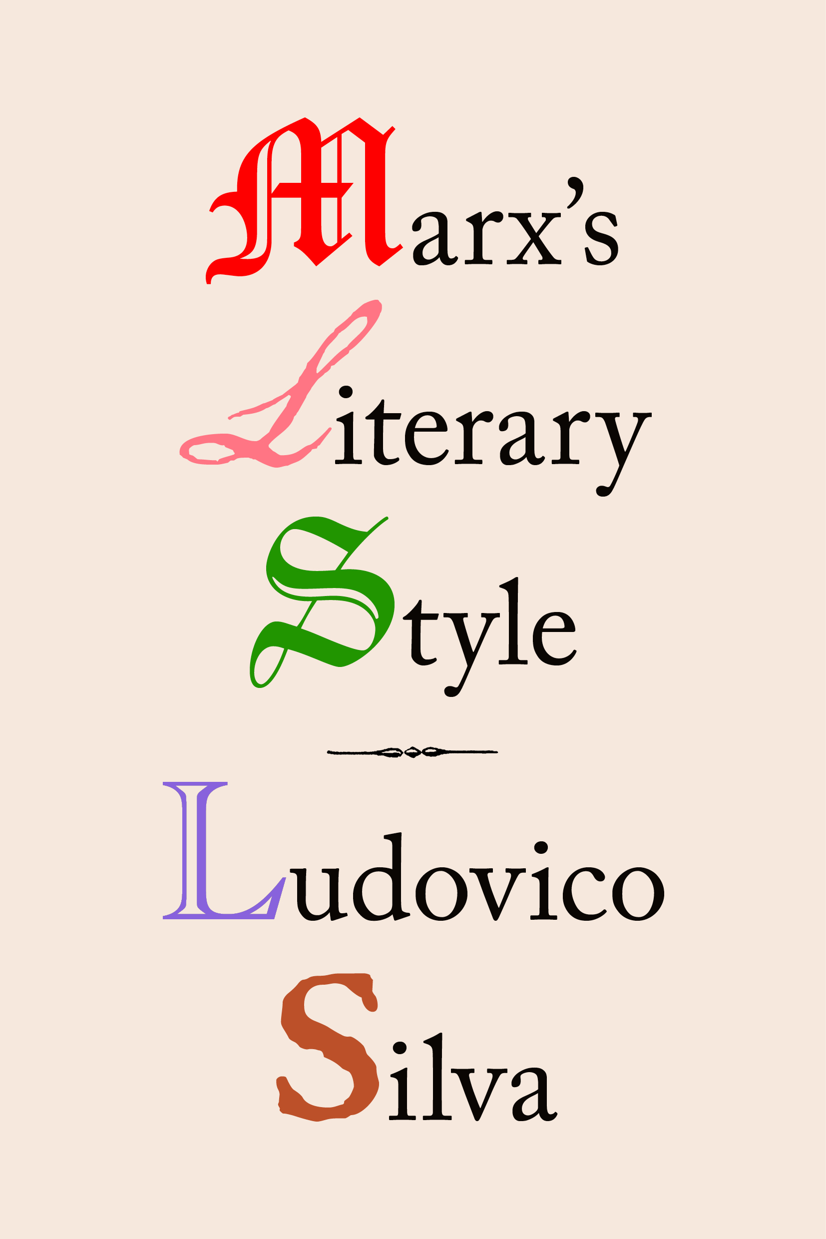 Marx’s Literary Style