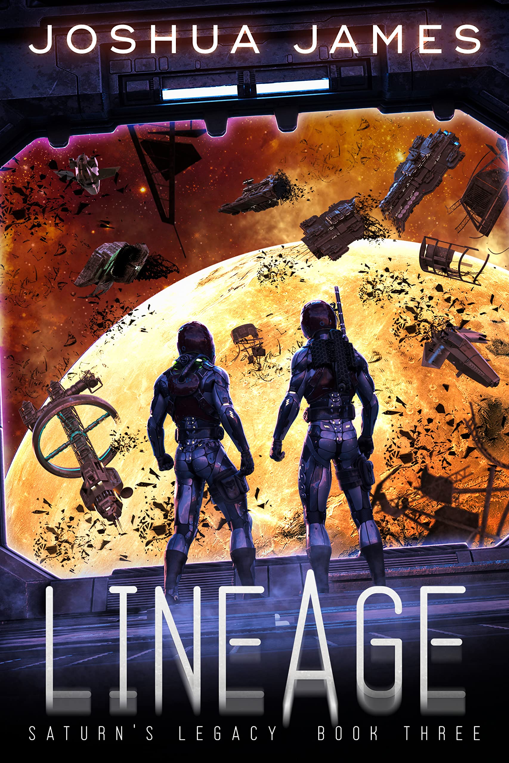 Saturn's Legacy book cover 3