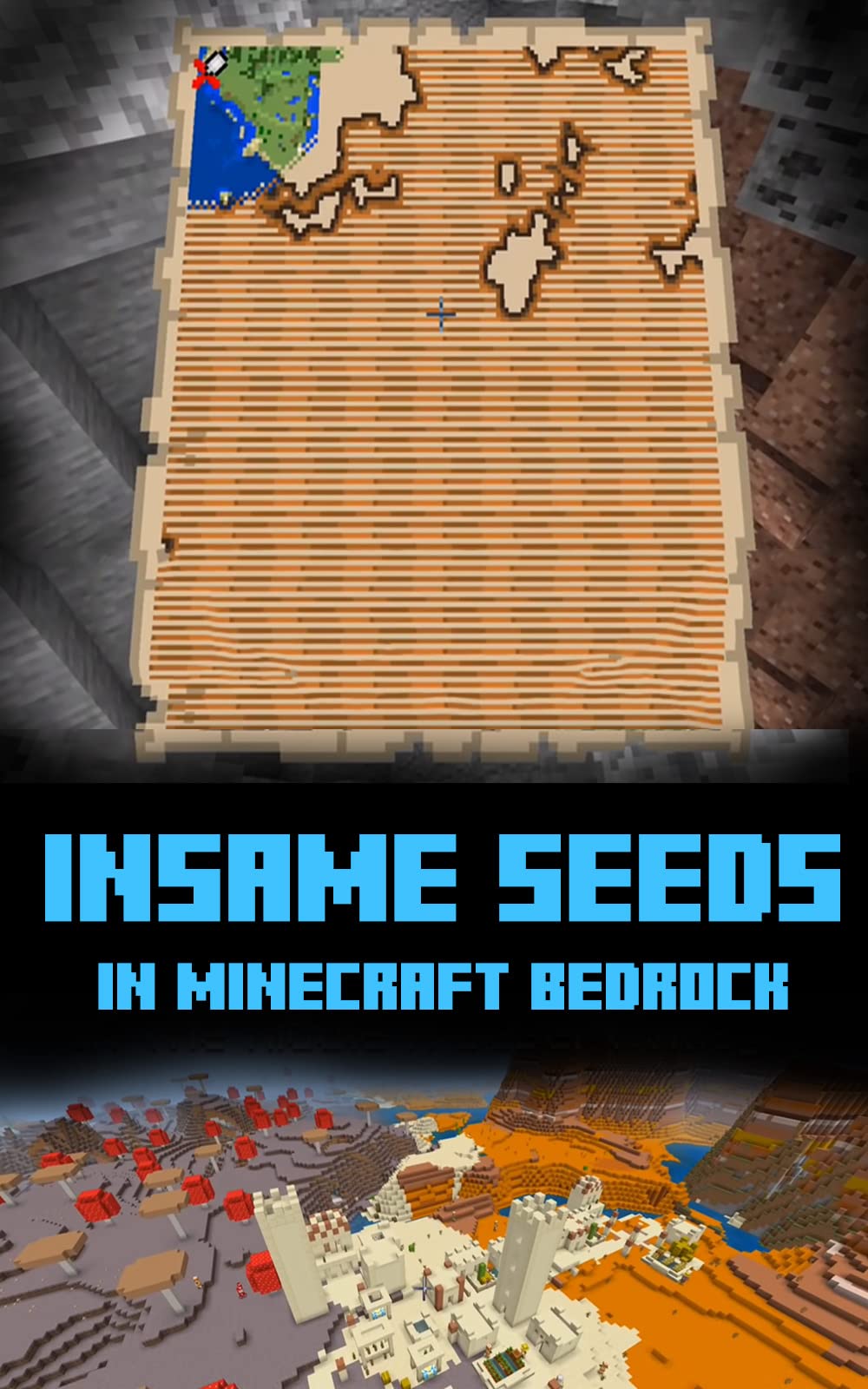 Minecraft: Insame Seed In Minecraft Badrock