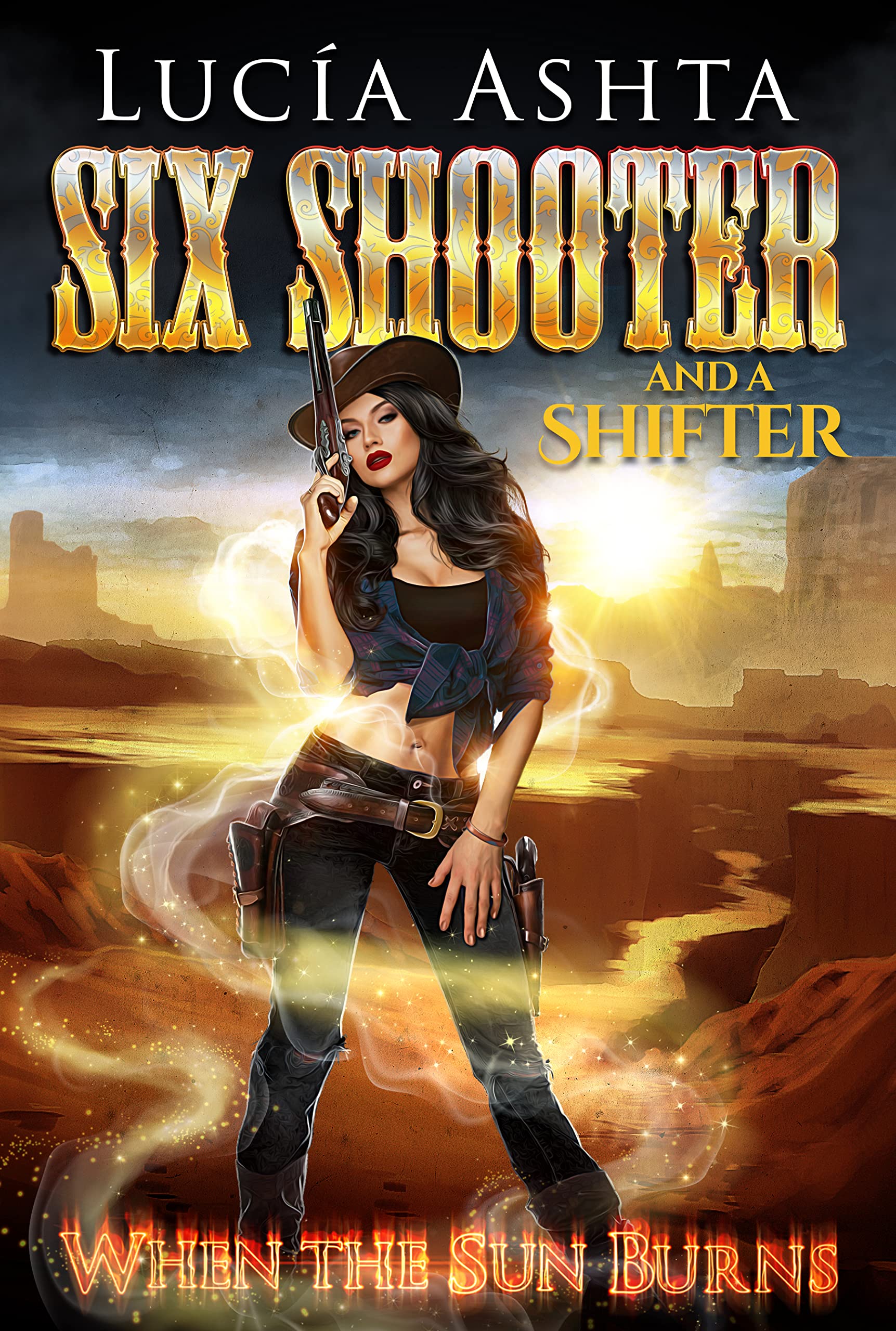 Six Shooter and a Shifter book cover 2
