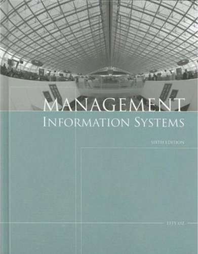 Management Information Systems, Sixth Edition by Effy Oz | Goodreads
