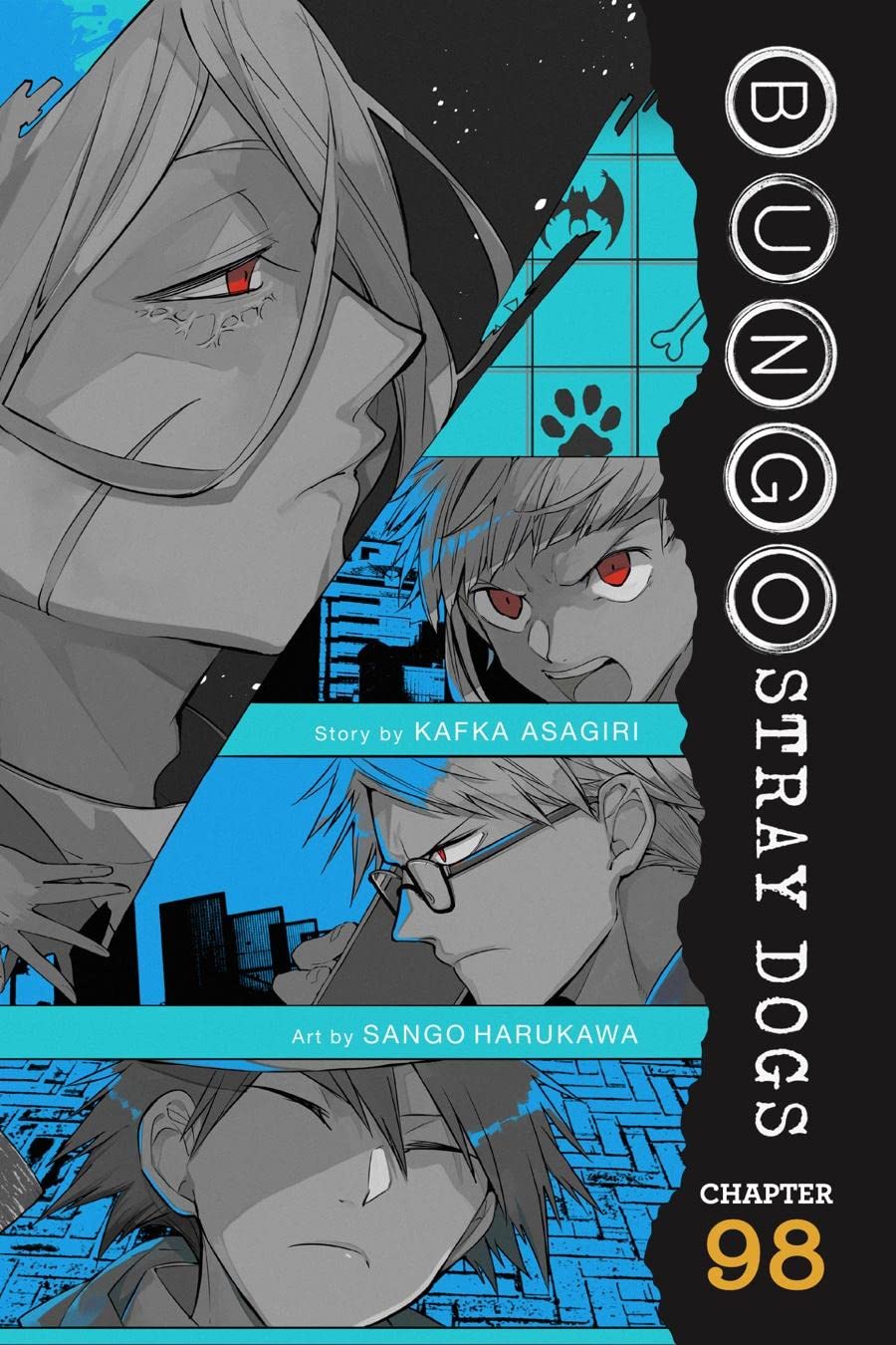 Bungo Stray Dogs, Chapter 98 (Bungo Stray Dogs book cover