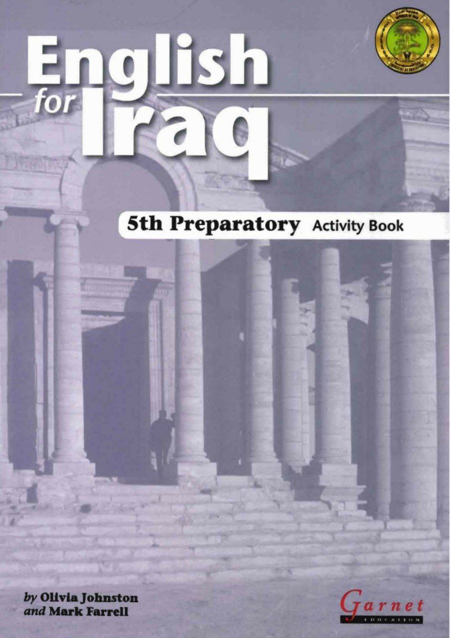 English For Iraq 5th Preparatory Activity Book by Olivia Johnston ...