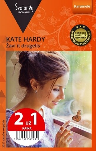 Žavi it drugelis book cover