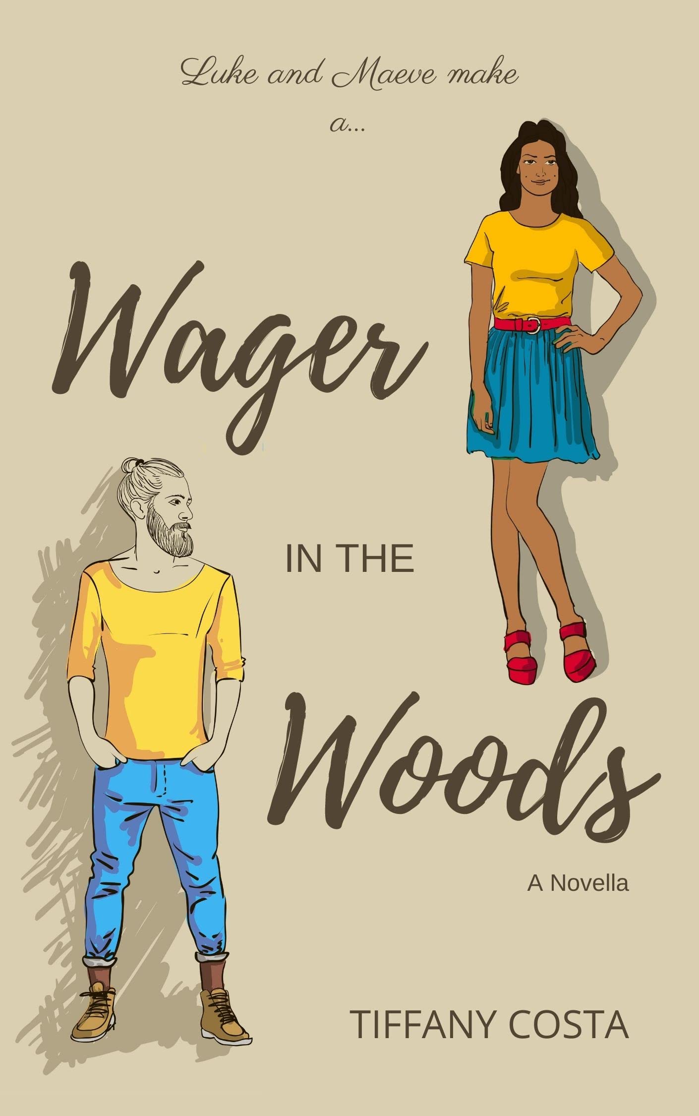 A Wager in the Woods (Davidson Lumber Co. Book 1)