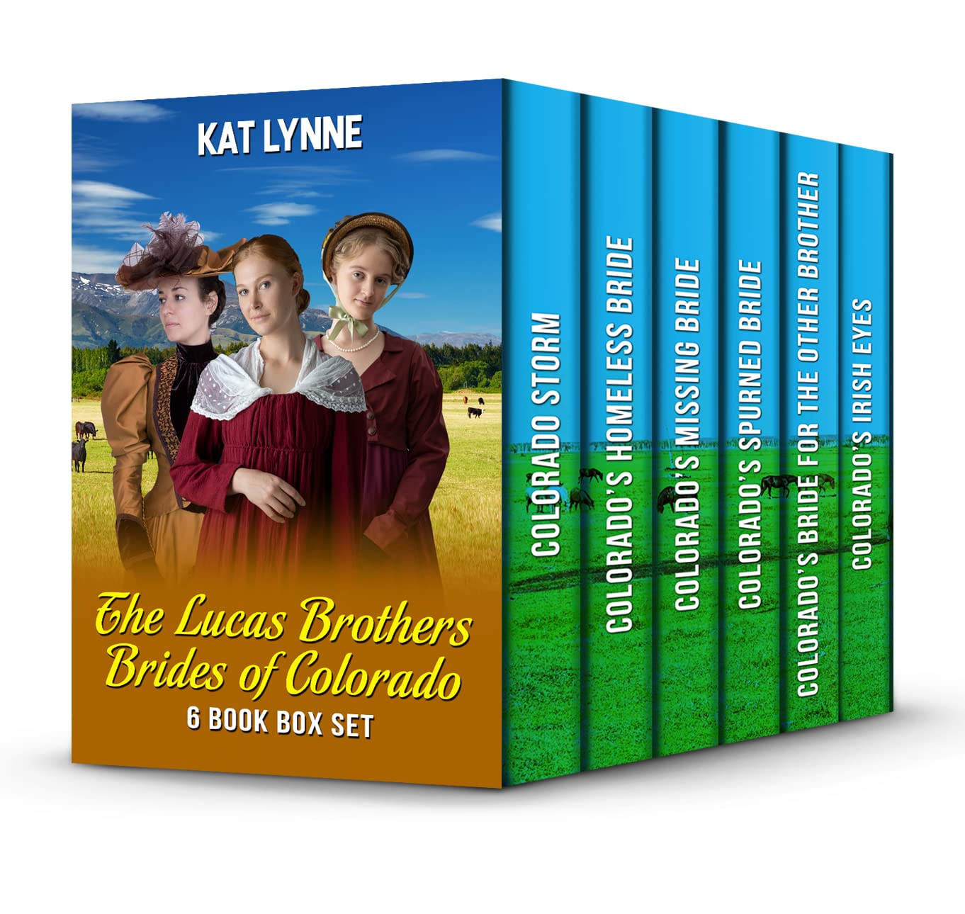 The Lucas Brothers Brides of Colorado: 6 Book box Set