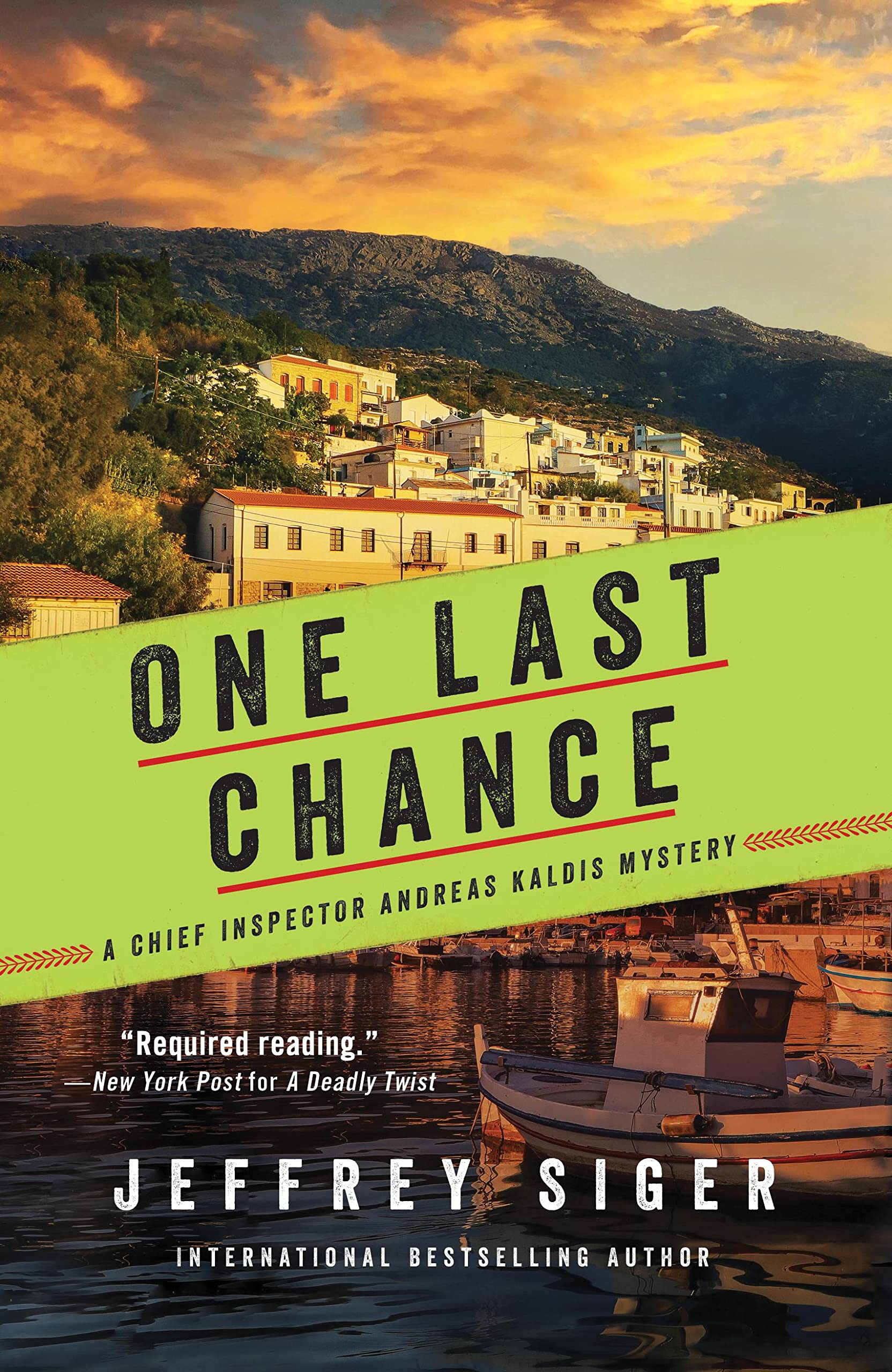 One Last Chance by Jeffrey Siger | Goodreads