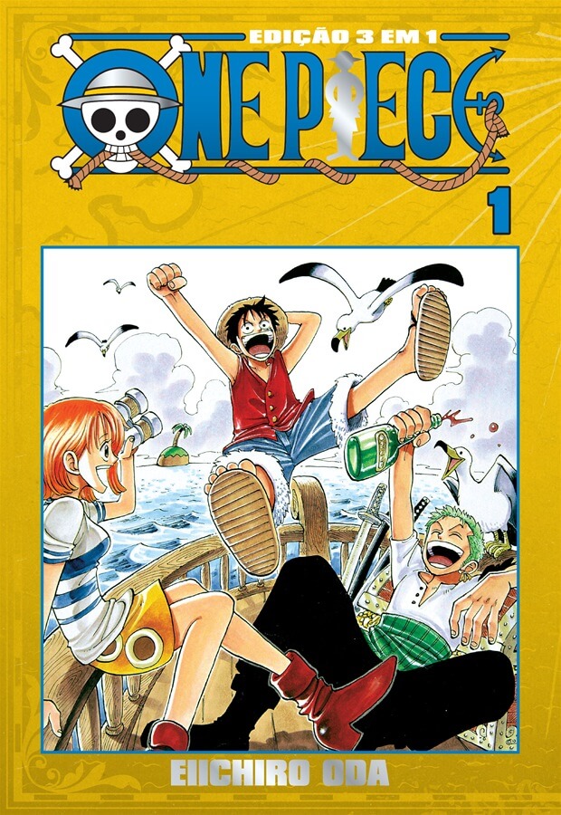 One Piece Edição 3 em 1, Vol. 1 book cover