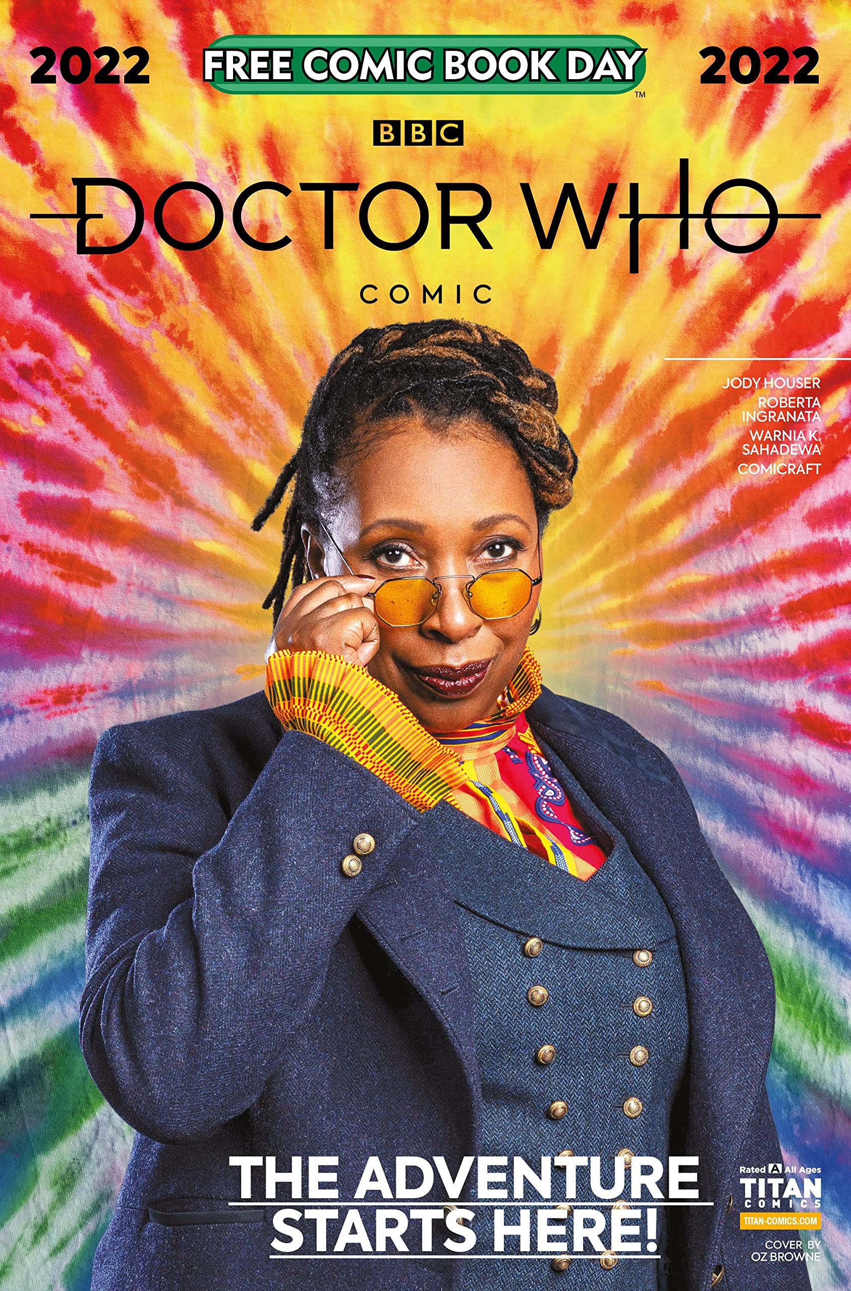 Doctor Who FCBD 2022 book cover