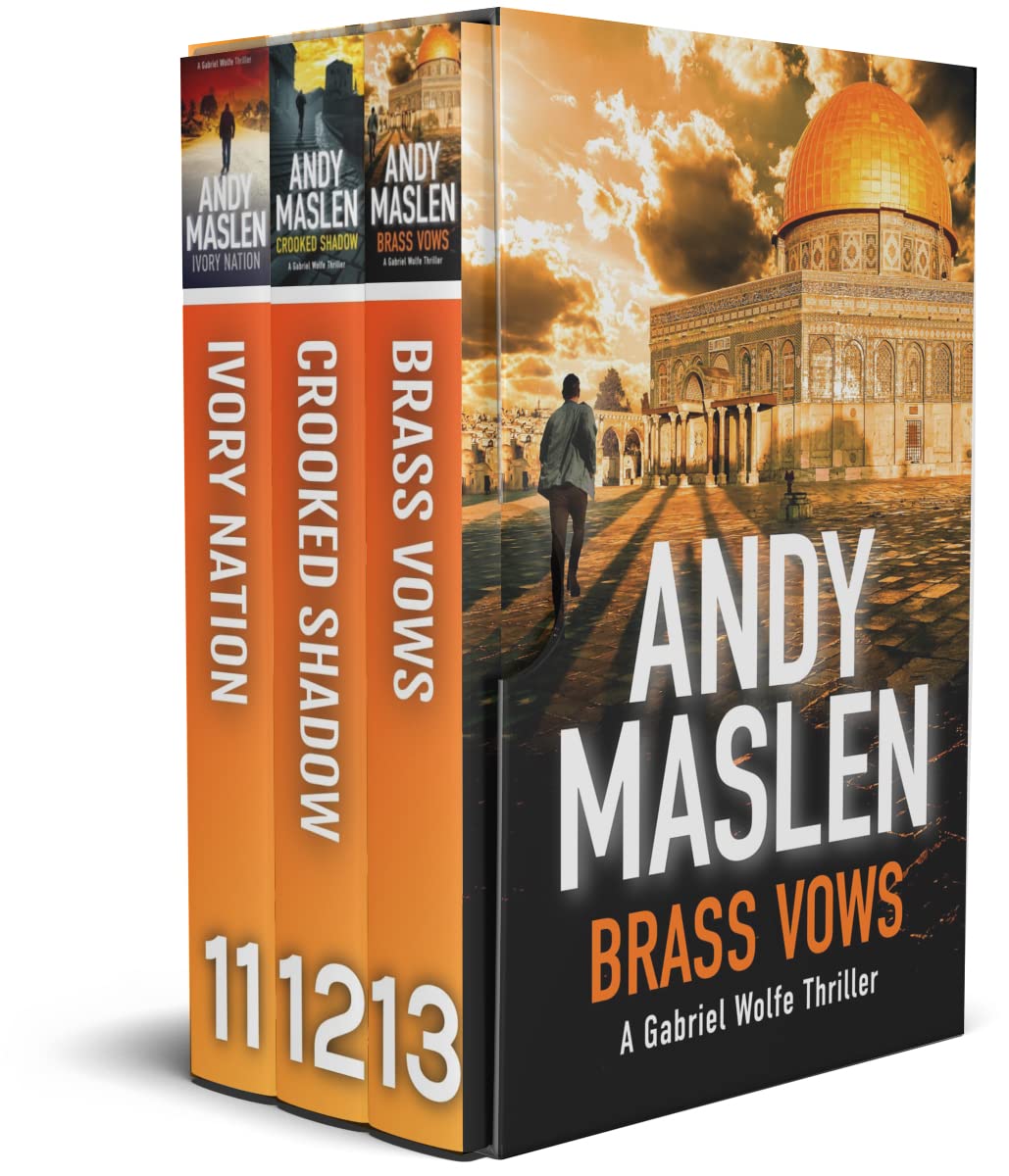 Gabriel Wolfe Boxset #4: Ivory Nation, Crooked Shadow, Brass Vows: