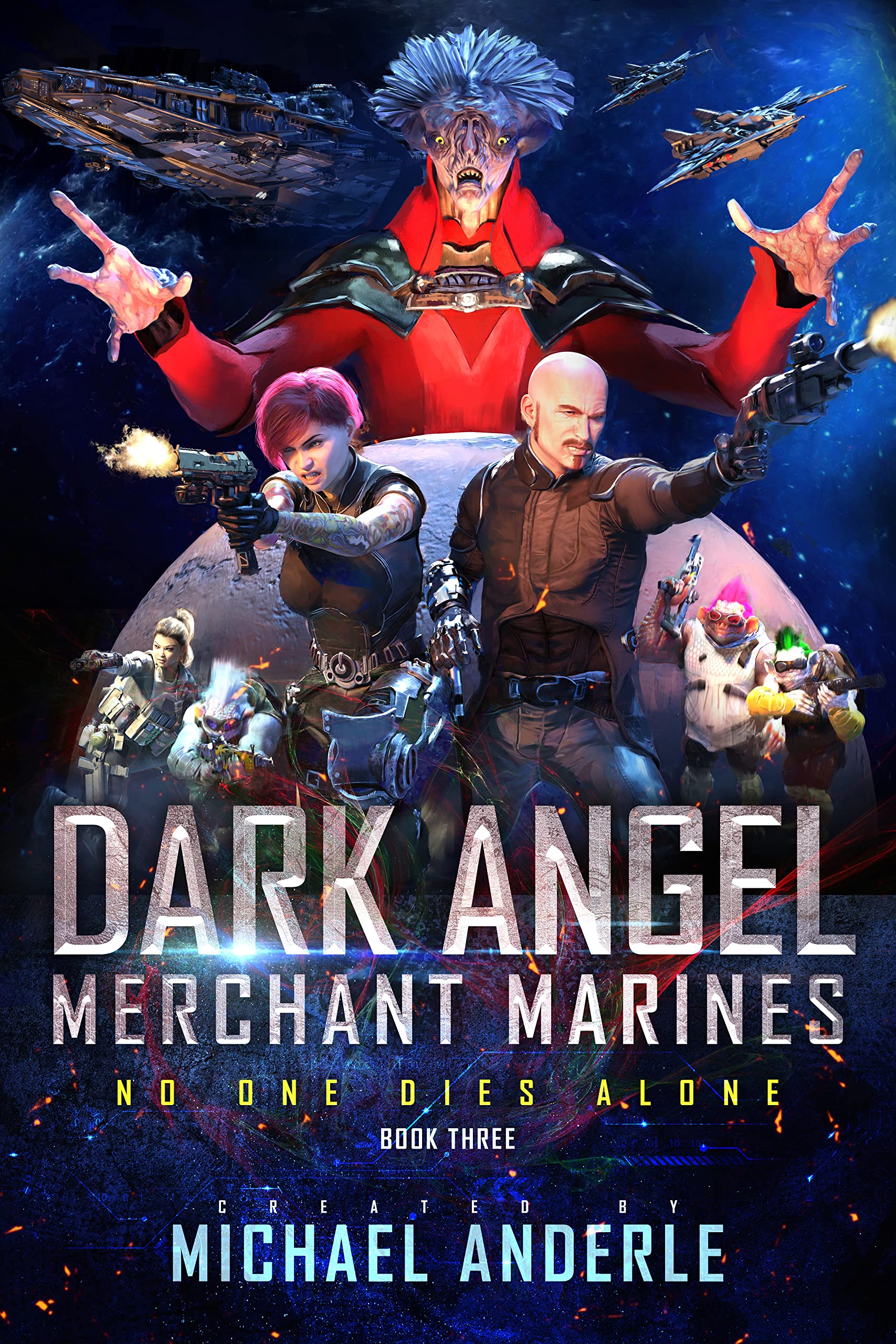 Dark Angel Merchant Marines book cover 3