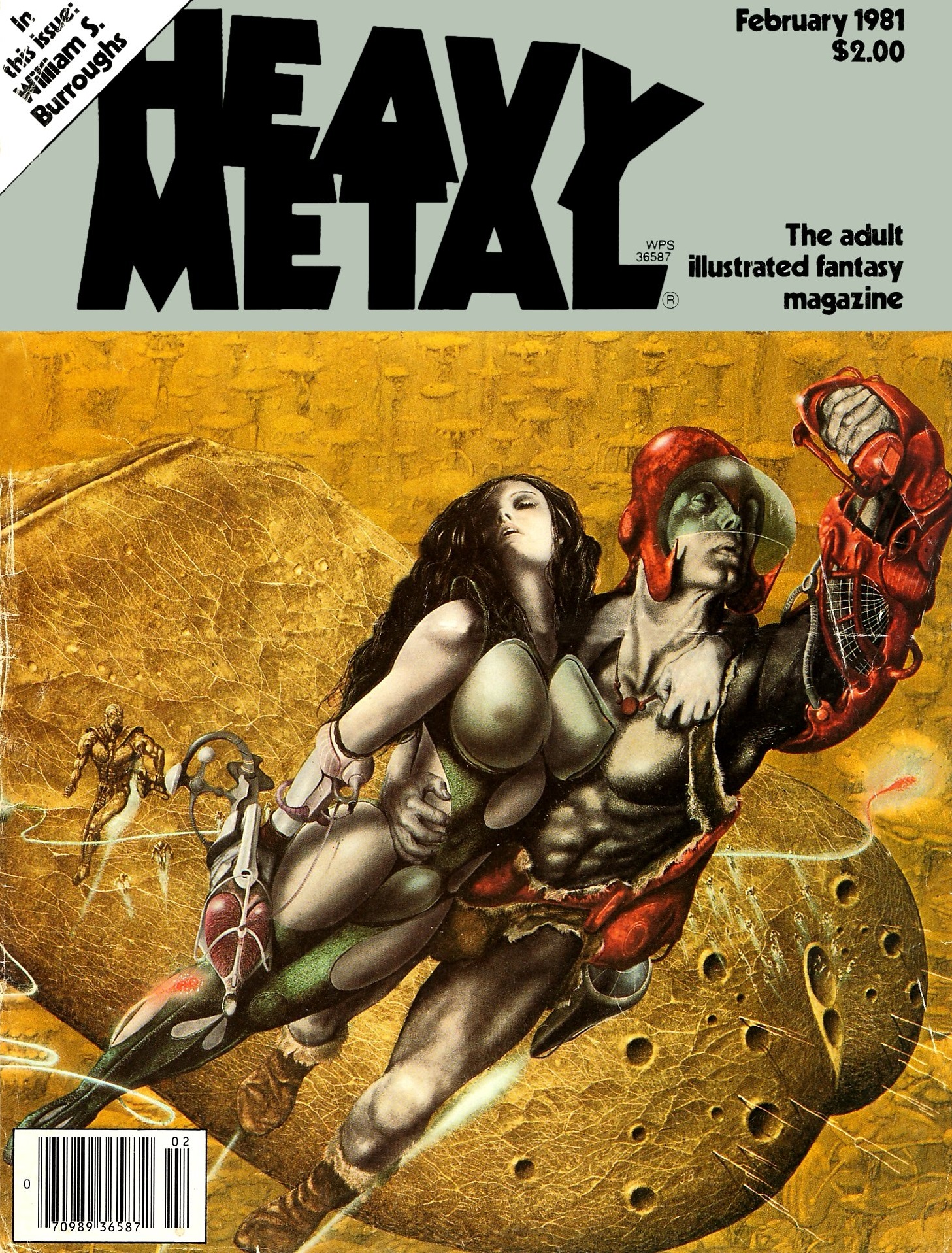 Heavy Metal, February 1981 book cover