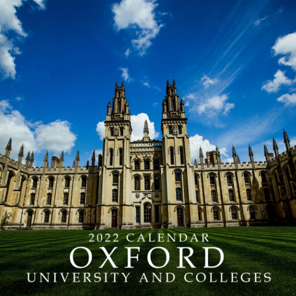 University and Colleges of Oxford Calendar 2022 "Traditional