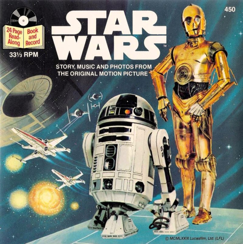 Star Wars: Read-Along Adventures book cover 1