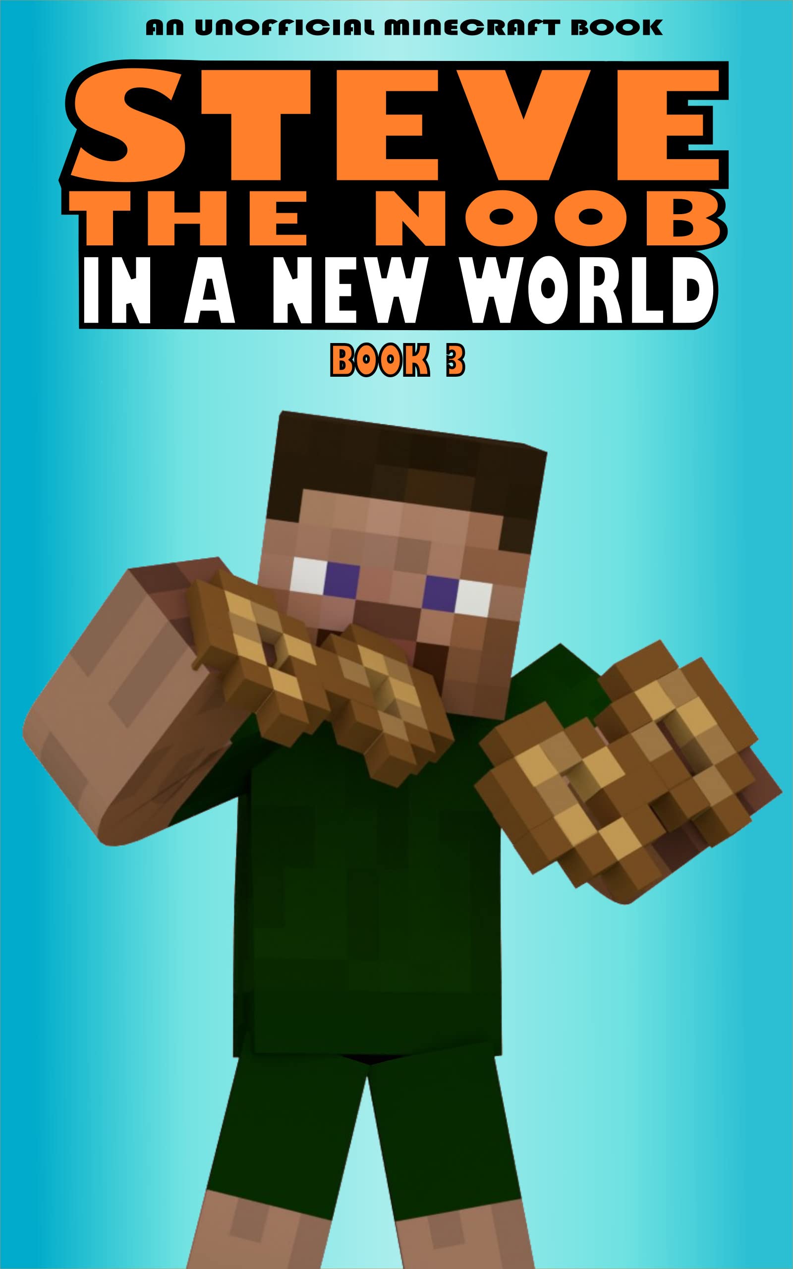 Steve the Noob in a New World book cover