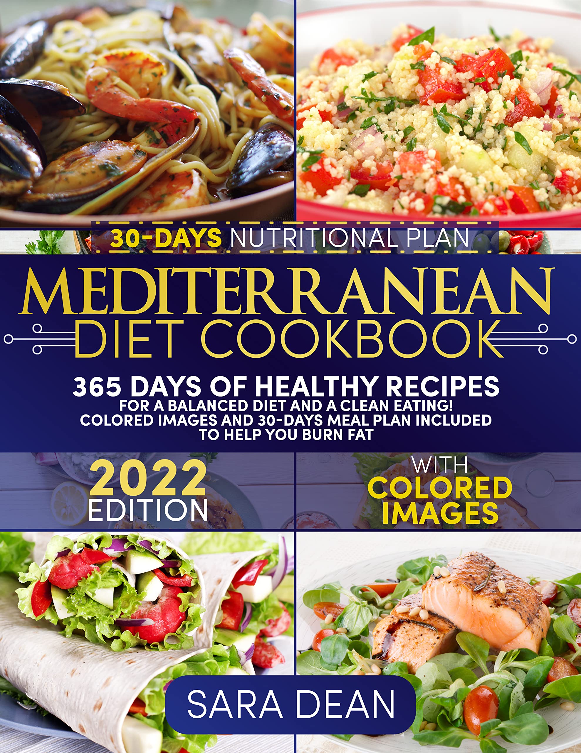 Mediterranean Diet Cookbook 365 Days of Healthy Recipes for a Balanced
