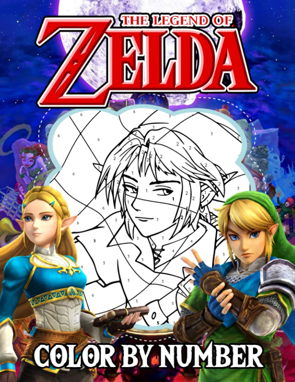 The Legend Of Zelda Color By Number: Providing Amazing Pictures And ...