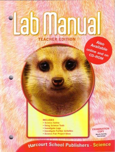 Harcourt Science Grade 2: Lab Manual (Teacher Edition) by Harcourt ...