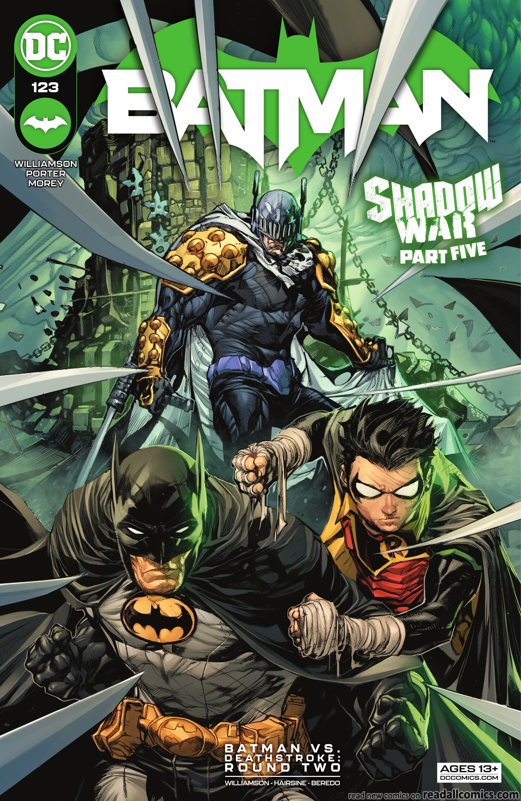 Batman (2016-) #123 book cover