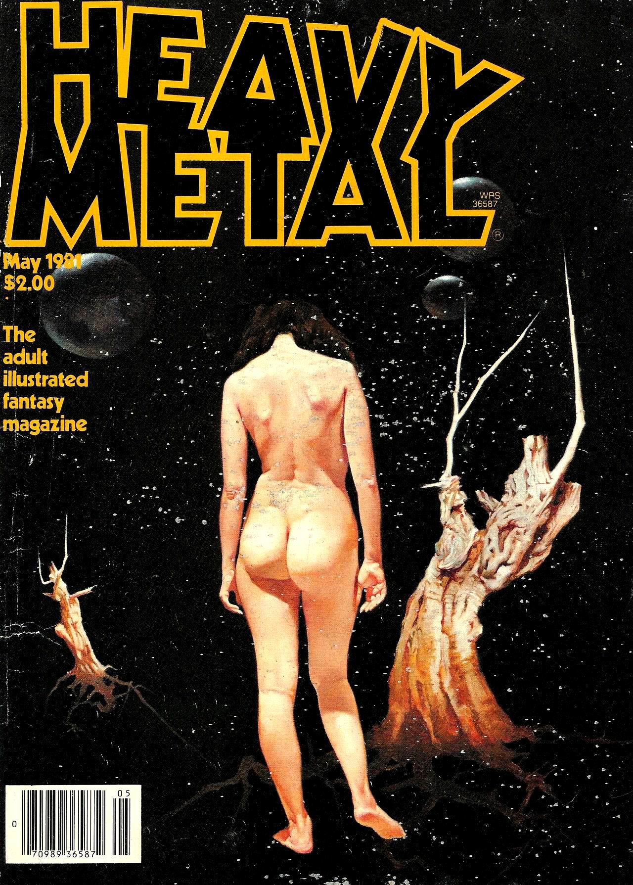 Heavy Metal, May 1981 book cover