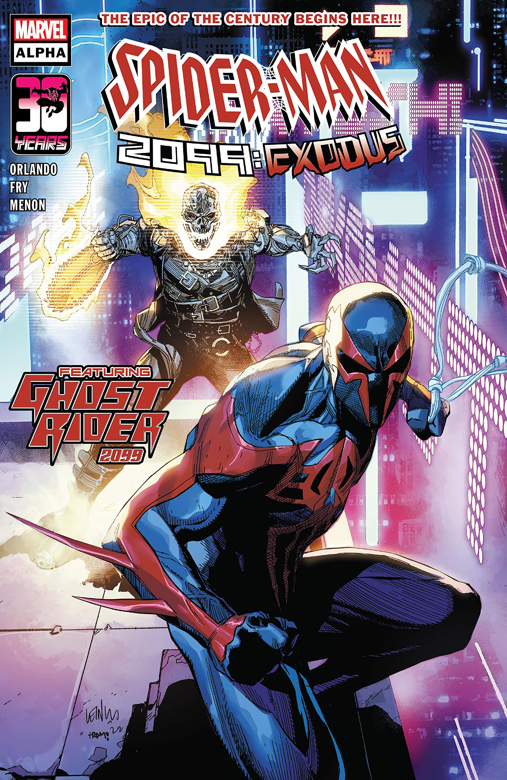 Spider-Man 2099: Exodus book cover 1