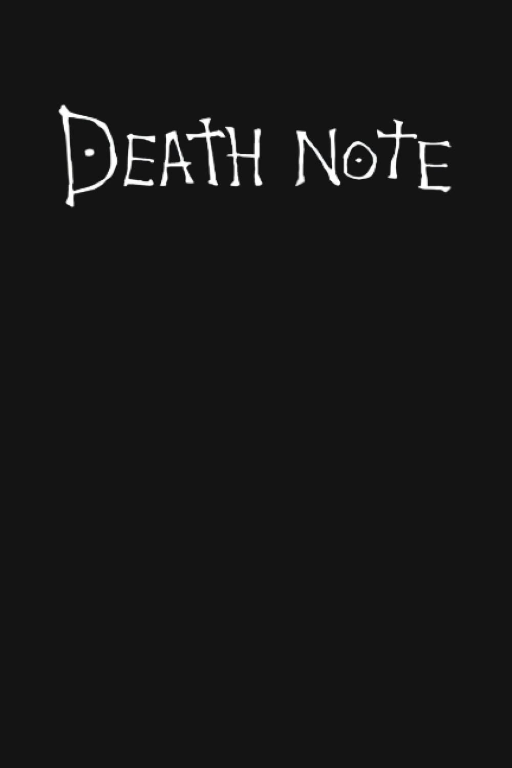 Death Notes notebook Inspired From The Real Death Notes Death Notes