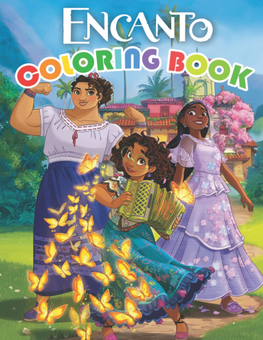 Encanto Coloring Book: JUMBO Coloring Book For Kids | Encanto Colouring ...