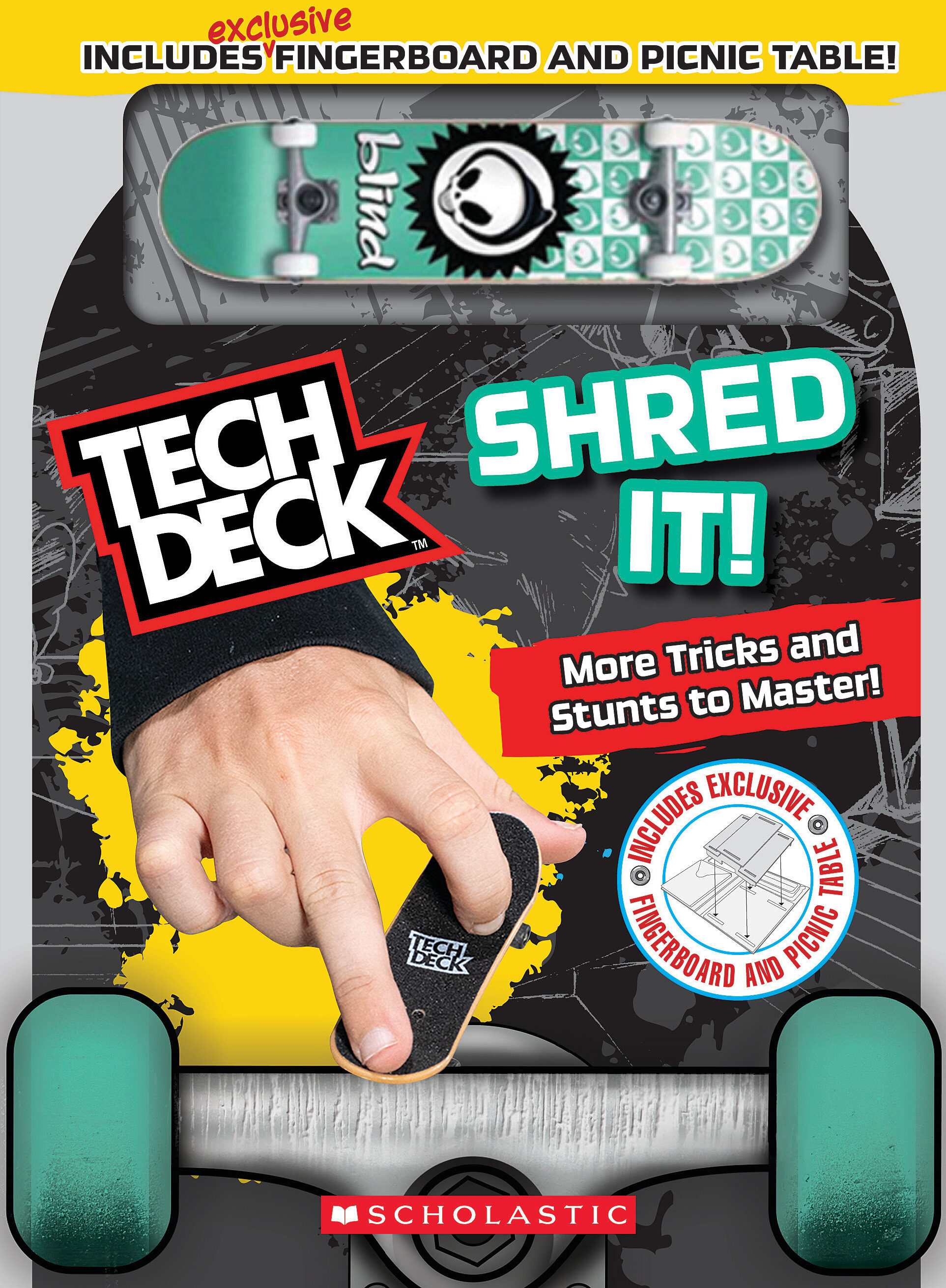 Shred It! (Tech Deck Guidebook) Gnarly tricks to grind, shred, and