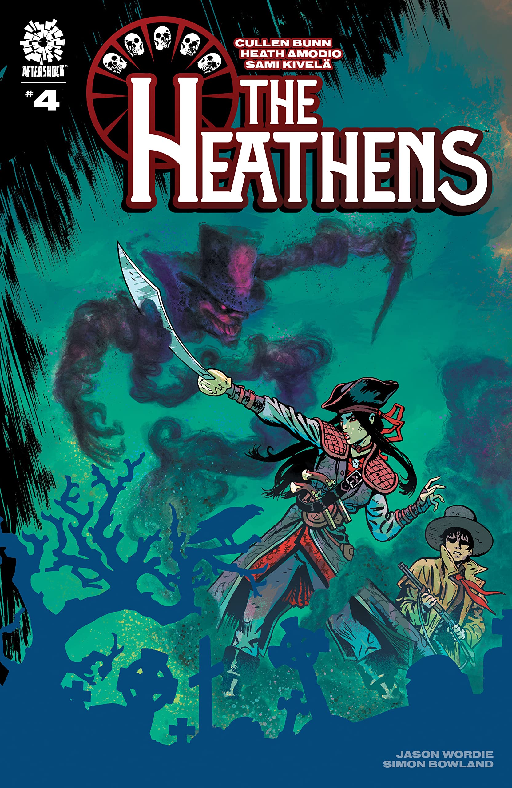 The Heathens #4 book cover