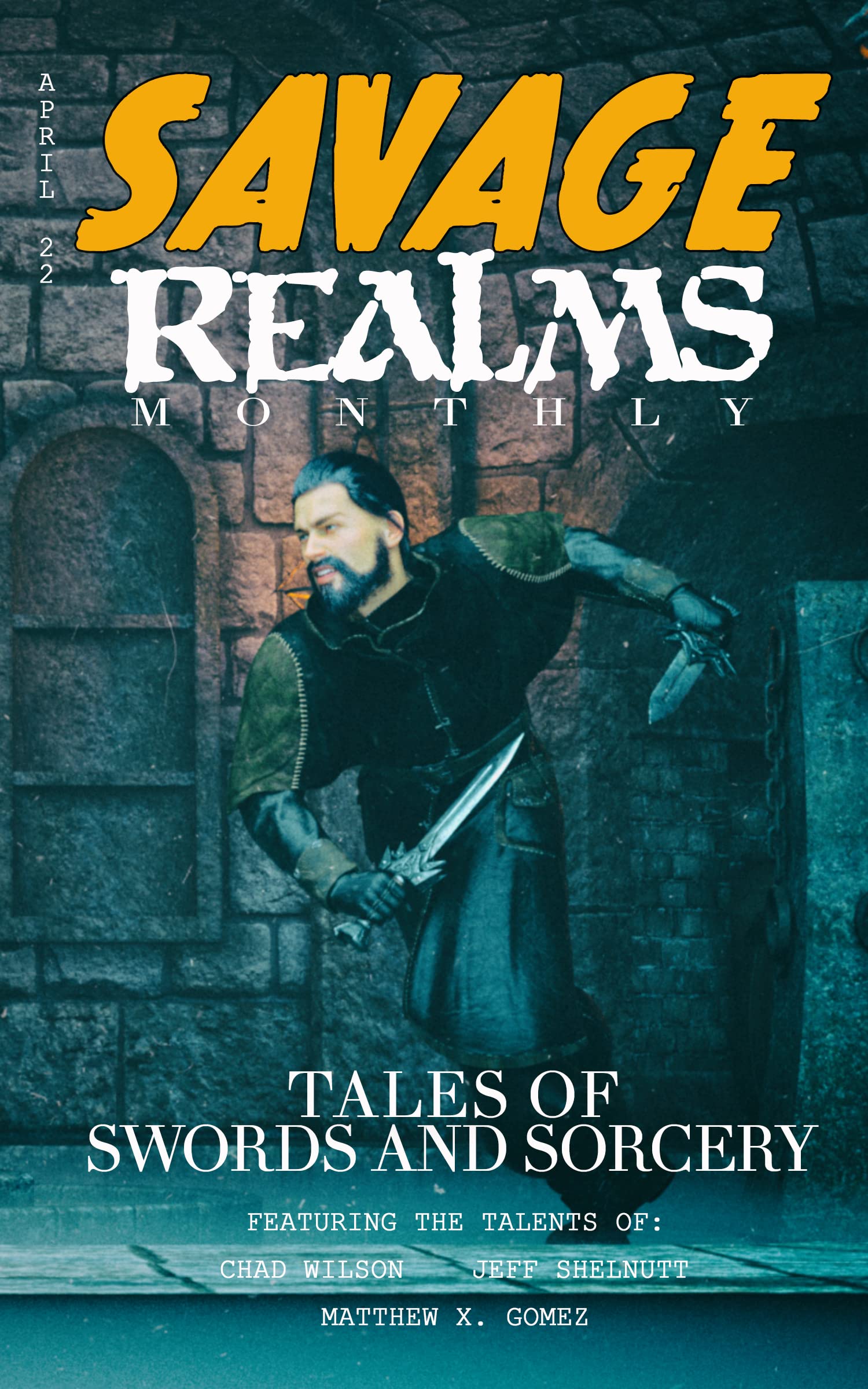 Savage Realms Monthly, April 2022 book cover