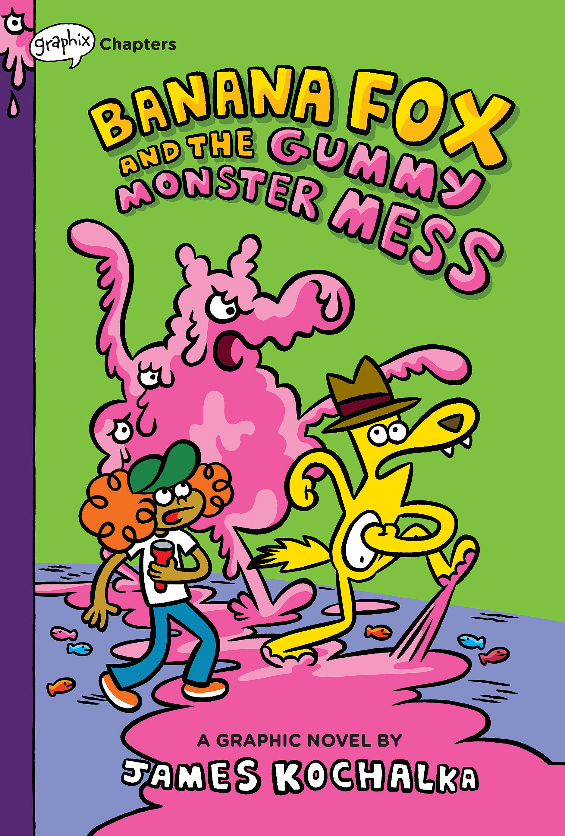 Banana Fox and the Gummy Monster Mess book cover