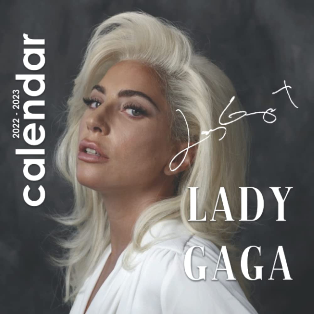 Lady Gaga Calendar 2022 Lady Gaga Official 2022 Monthly Planner