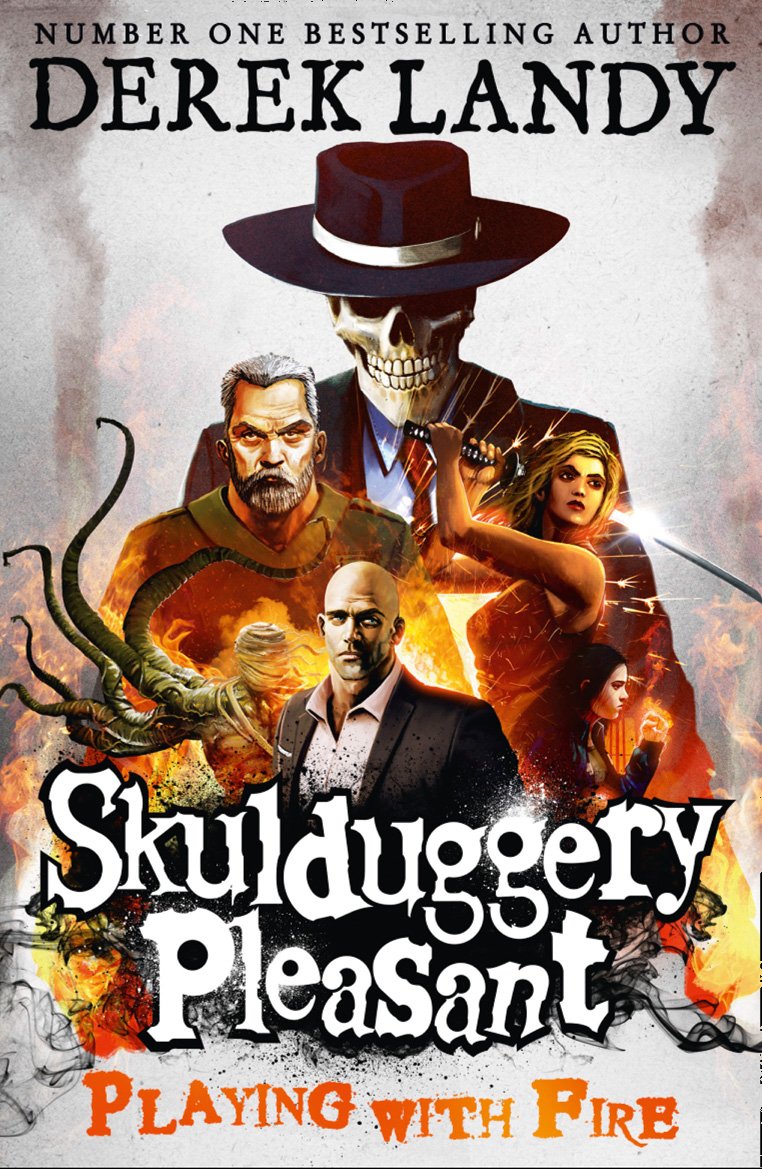 Playing with Fire (Skulduggery Pleasant, #2)