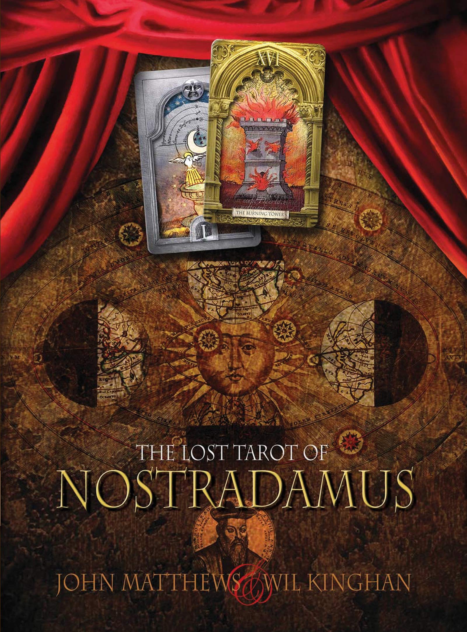 英語版 THE LOST TAROT OF NOSTRADAMUS タロット The Lost Tarot of Nostradamus: Matthews, John, Kinghan, Wil