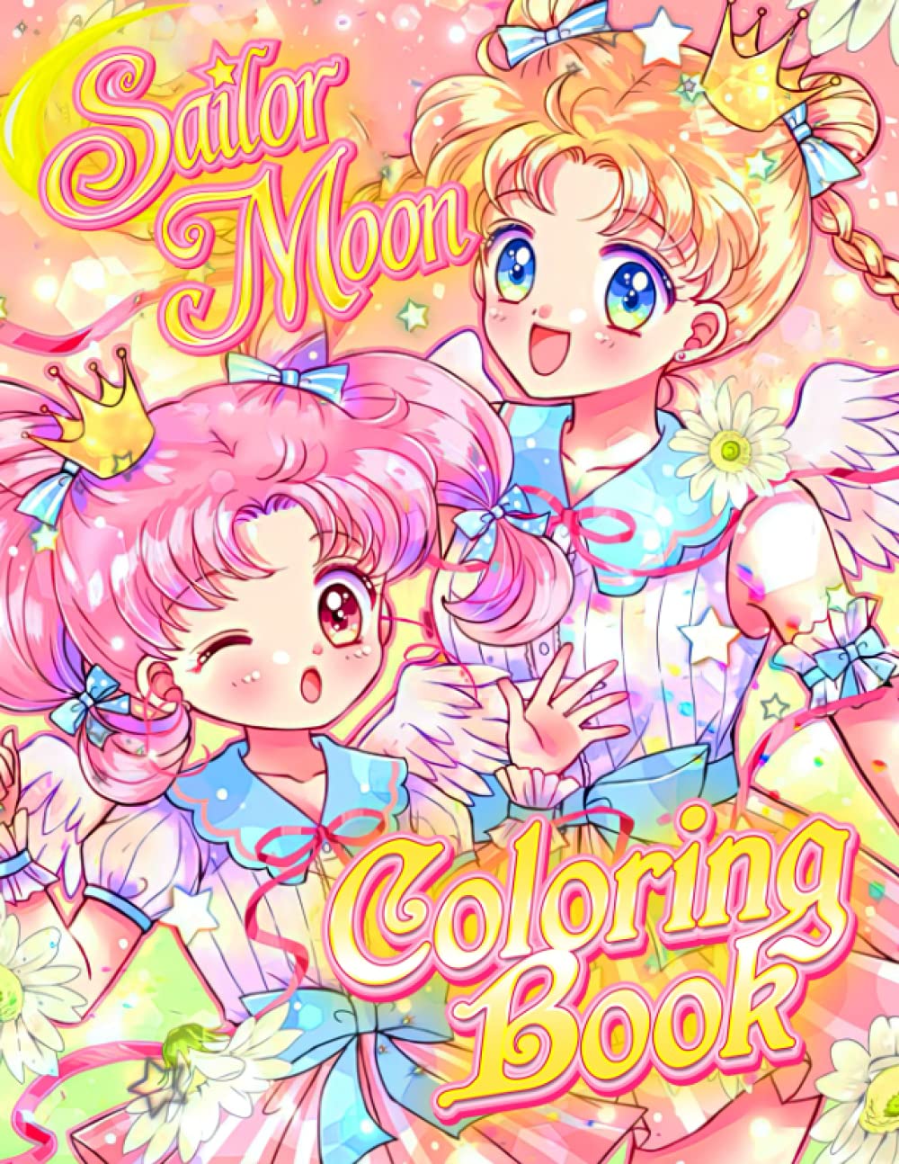 Sailor Moon Coloring Book: A Great Collection Of Sailor Moon Illustrations For You To Color ...