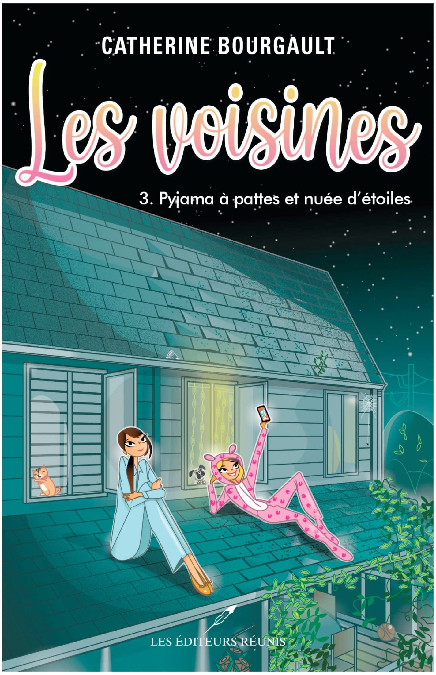 Pyjama à pattes et nuée d'étoiles (Les voisines t. 3) book cover